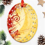 Design Art (design 6) Oval Filigree Ornament (Two Sides)