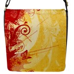 Design Art (design 6) Flap Closure Messenger Bag (S)