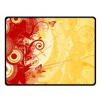 Design Art (design 6) Double Sided Fleece Blanket (Small)