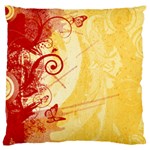 Design Art (design 6) Large Flano Cushion Case (One Side)