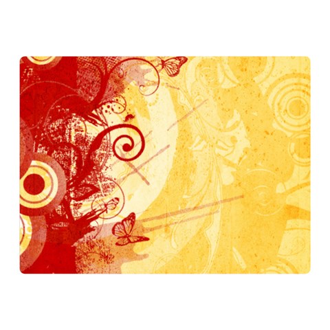 Design Art (design 6) Double Sided Flano Blanket (Mini) from ArtsNow.com 35 x27  Blanket Front