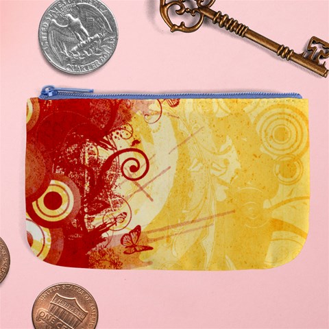 Design Art (design 6) Large Coin Purse from ArtsNow.com Front