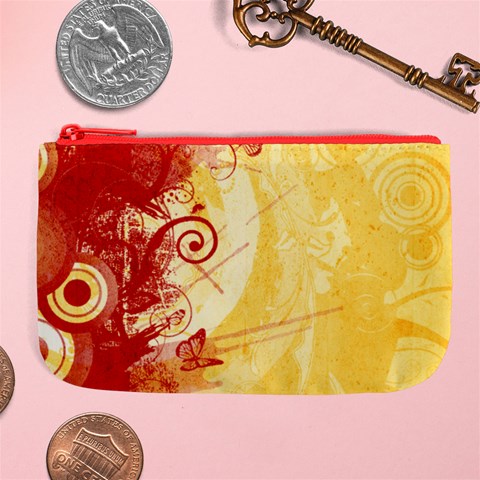 Design Art (design 6) Large Coin Purse from ArtsNow.com Front