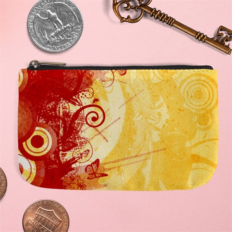 Design Art (design 6) Large Coin Purse from ArtsNow.com Front