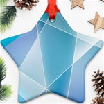 Blue Lights Ornament (Star)