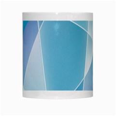 Blue Lights White Mug from ArtsNow.com Center