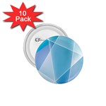 Blue Lights 1.75  Button (10 pack) 