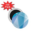 Blue Lights 1.75  Magnet (100 pack) 