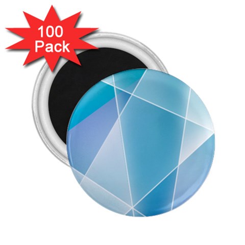 Blue Lights 2.25  Magnet (100 pack)  from ArtsNow.com Front