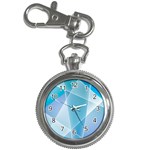 Blue Lights Key Chain Watch