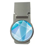 Blue Lights Money Clip (Round)