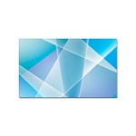 Blue Lights Sticker (Rectangular)