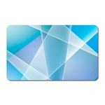 Blue Lights Magnet (Rectangular)