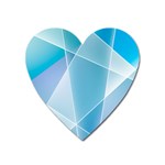 Blue Lights Magnet (Heart)