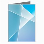 Blue Lights Greeting Card