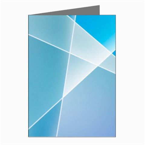 Blue Lights Greeting Cards (Pkg of 8) from ArtsNow.com Left