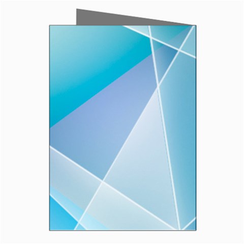 Blue Lights Greeting Cards (Pkg of 8) from ArtsNow.com Right