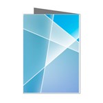 Blue Lights Mini Greeting Cards (Pkg of 8)