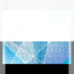 Blue Lights Jigsaw Puzzle (Rectangular)