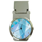 Blue Lights Money Clip Watch