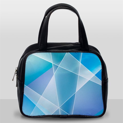 Blue Lights Classic Handbag (One Side) from ArtsNow.com Front