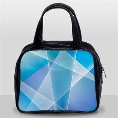 Blue Lights Classic Handbag (Two Sides) from ArtsNow.com Front