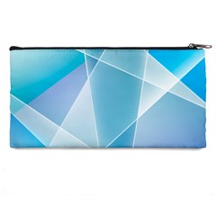 Blue Lights Pencil Case from ArtsNow.com Back