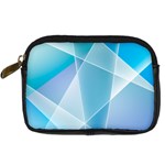 Blue Lights Digital Camera Leather Case