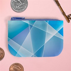 Blue Lights Mini Coin Purse from ArtsNow.com Front