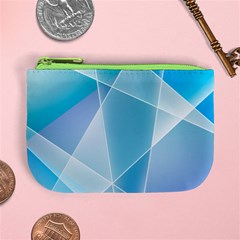 Blue Lights Mini Coin Purse from ArtsNow.com Front