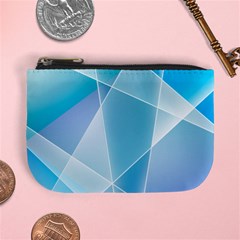 Blue Lights Mini Coin Purse from ArtsNow.com Front