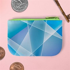 Blue Lights Mini Coin Purse from ArtsNow.com Back