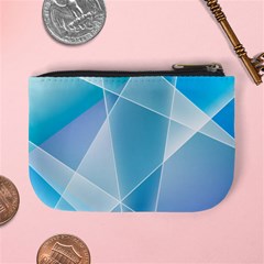 Blue Lights Mini Coin Purse from ArtsNow.com Back