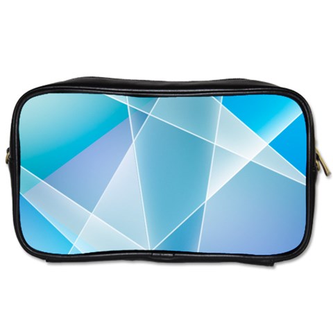 Blue Lights Toiletries Bag (Two Sides) from ArtsNow.com Front