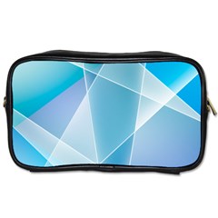 Blue Lights Toiletries Bag (Two Sides) from ArtsNow.com Front