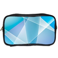 Blue Lights Toiletries Bag (Two Sides) from ArtsNow.com Back