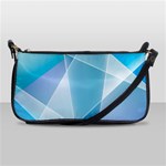 Blue Lights Shoulder Clutch Bag