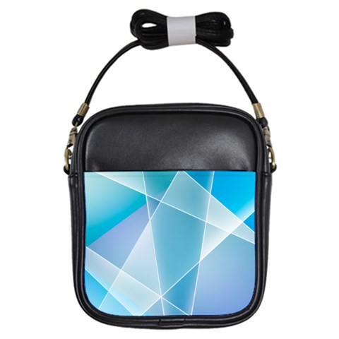 Blue Lights Girls Sling Bag from ArtsNow.com Front