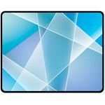 Blue Lights Fleece Blanket (Medium)