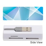 Blue Lights Memory Card Reader (Stick)