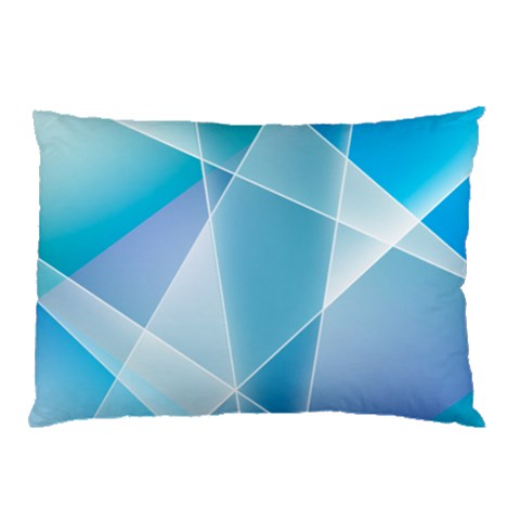 Blue Lights Pillow Case (Two Sides) from ArtsNow.com Front