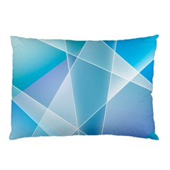 Blue Lights Pillow Case (Two Sides) from ArtsNow.com Front