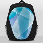 Blue Lights Backpack Bag