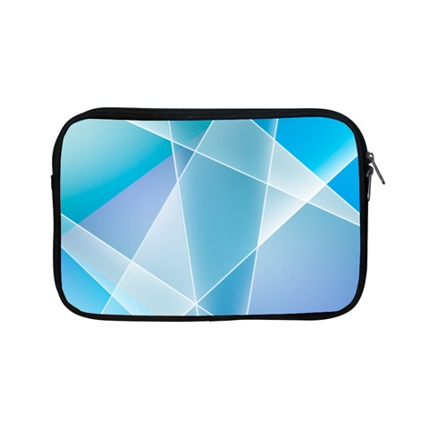 Blue Lights Apple iPad Mini Zipper Case from ArtsNow.com Front