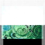 Blue Green Circle Design Jigsaw Puzzle (Rectangular)