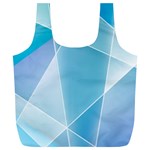 Blue Lights Full Print Recycle Bag (XL)