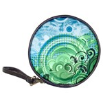 Blue Green Circle Design Classic 20-CD Wallet