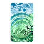 Blue Green Circle Design Memory Card Reader (Rectangular)