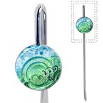 Blue Green Circle Design Book Mark