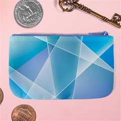 Blue Lights Large Coin Purse from ArtsNow.com Back